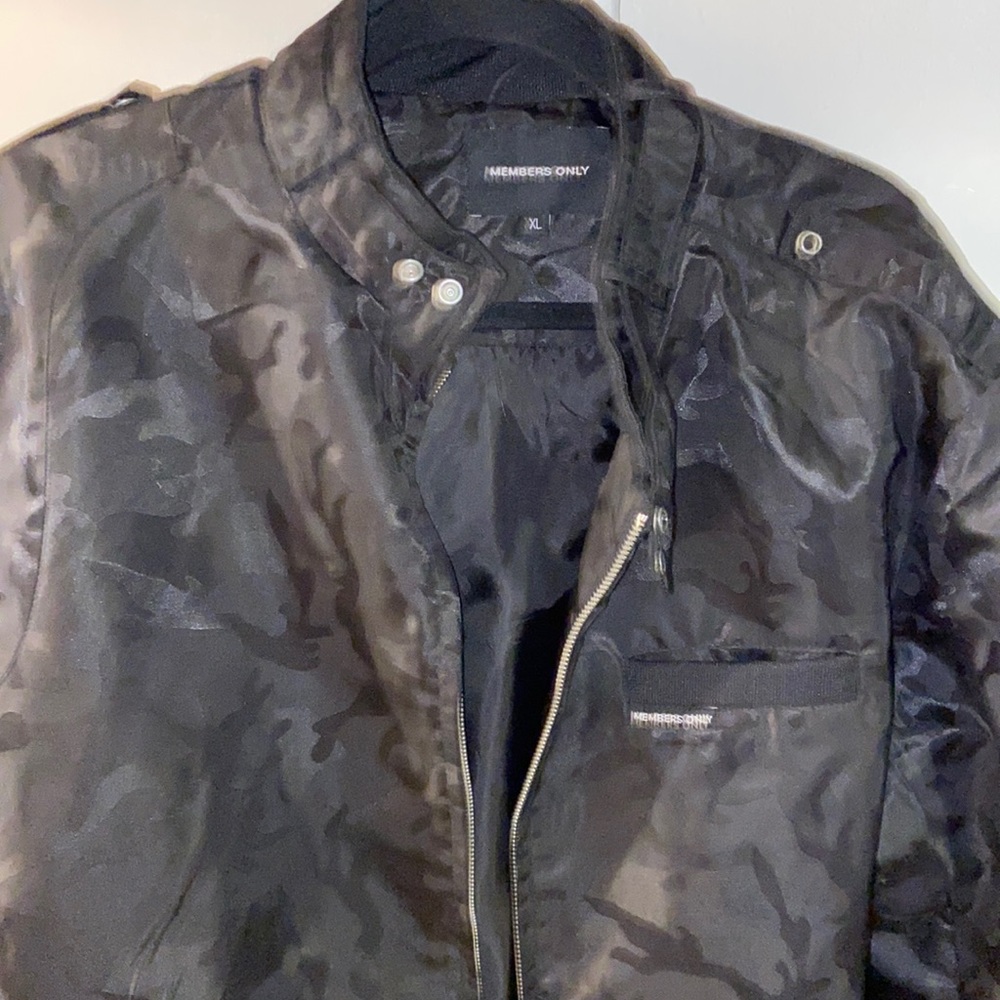 Camouflage black jacket